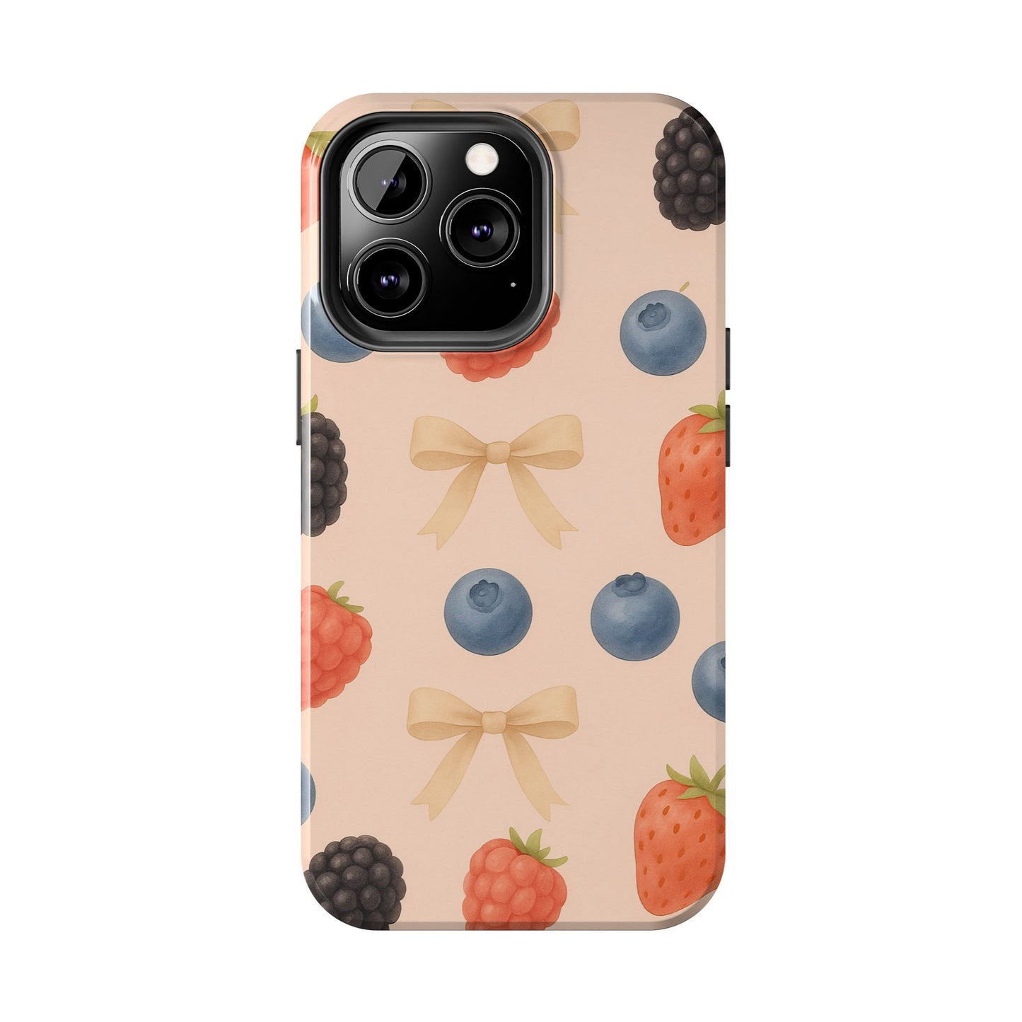 Tough Phone Cover - Berry-Themed Phone Case
