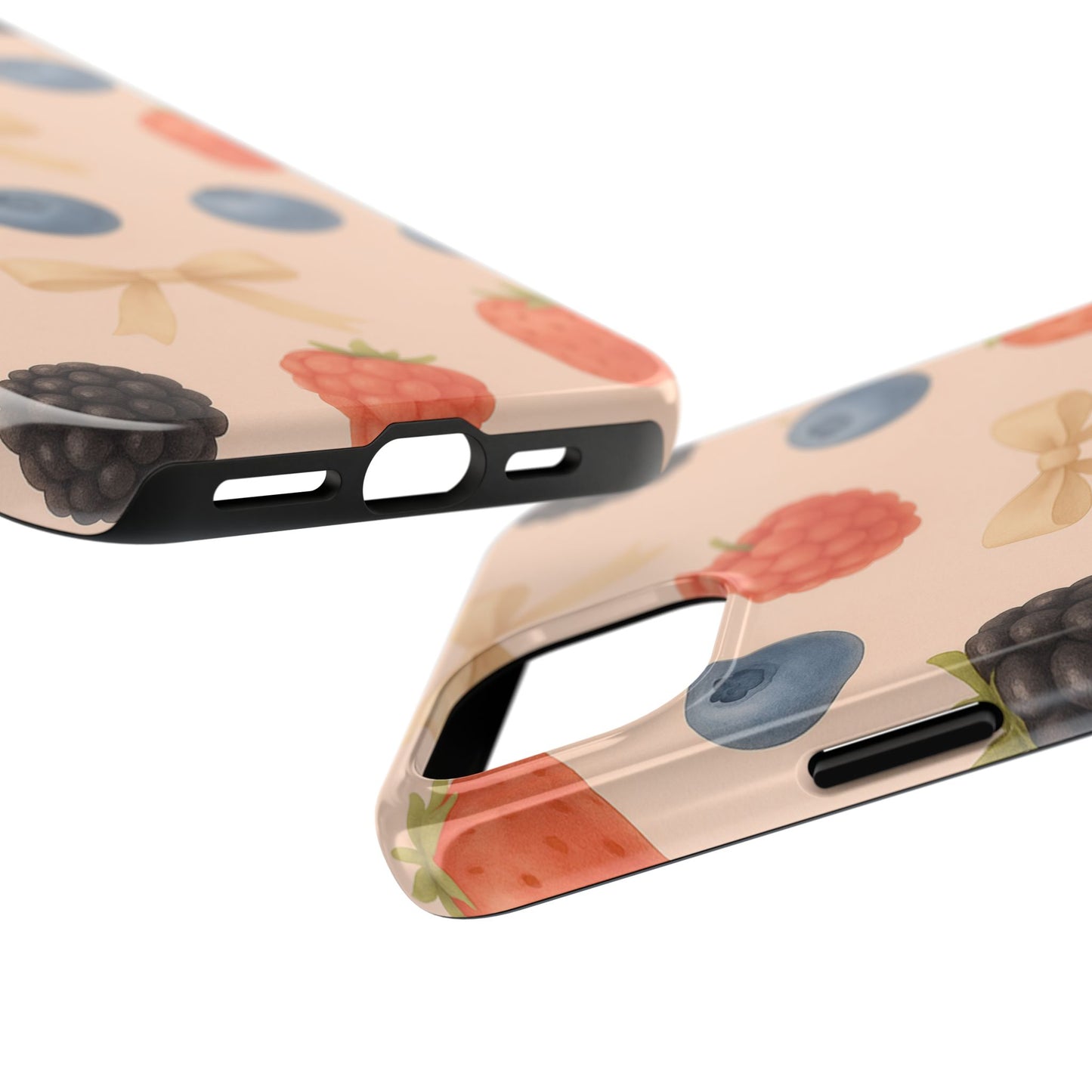 Tough Phone Cover - Berry-Themed Phone Case