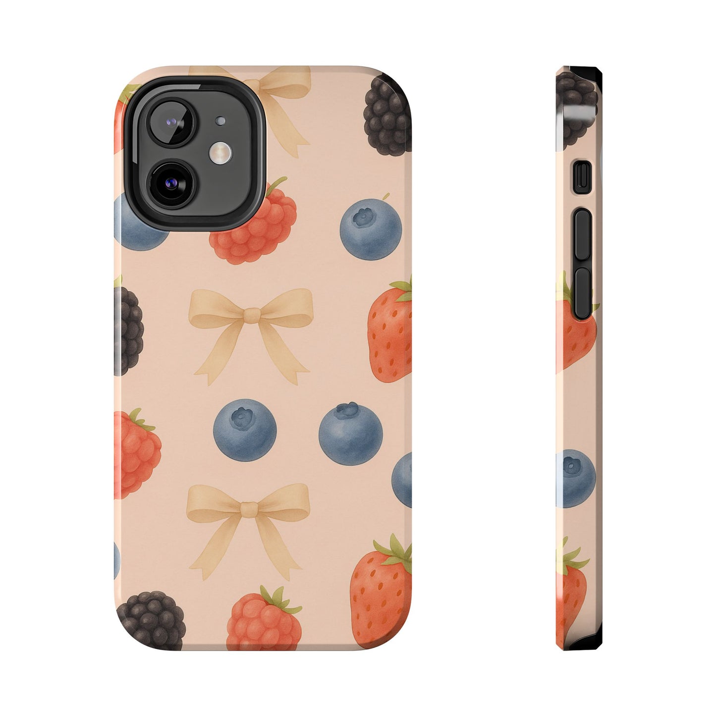 Tough Phone Cover - Berry-Themed Phone Case