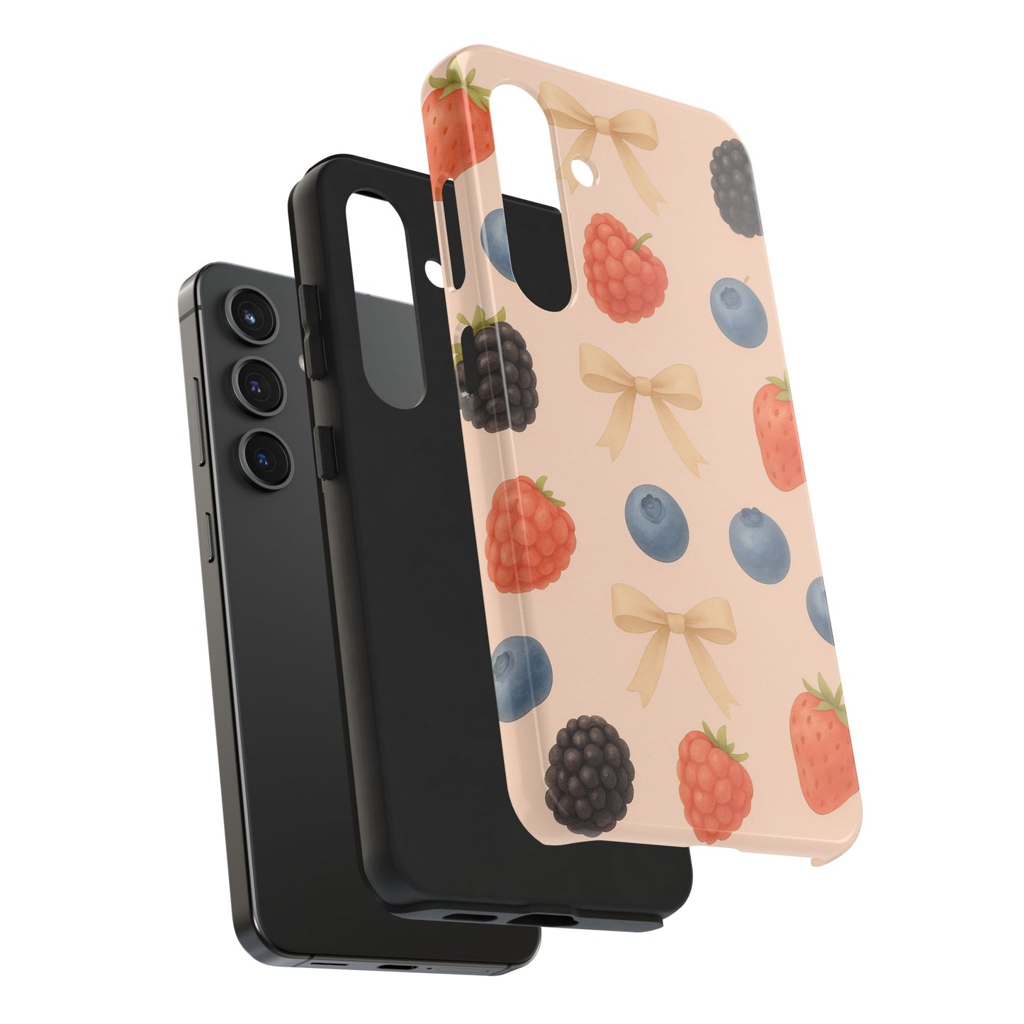 Tough Phone Cover - Berry-Themed Phone Case