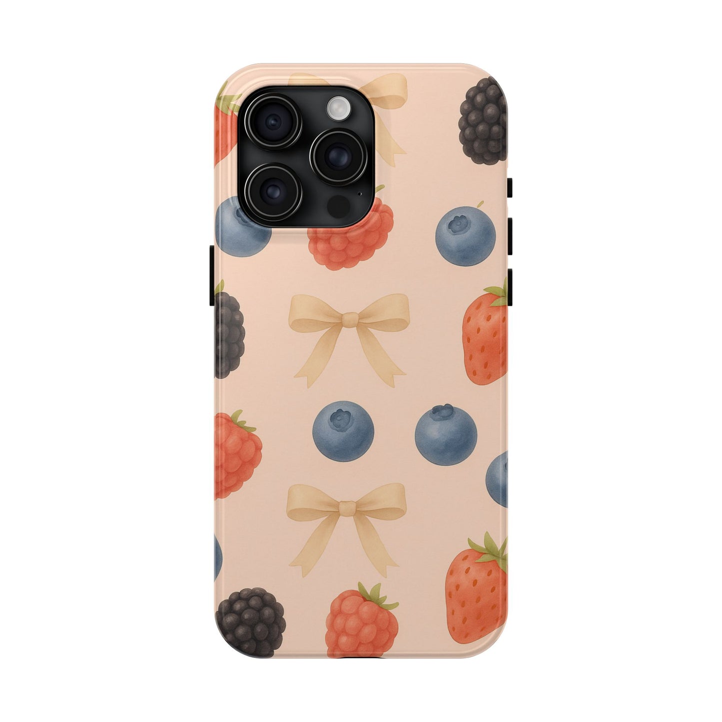 Tough Phone Cover - Berry-Themed Phone Case