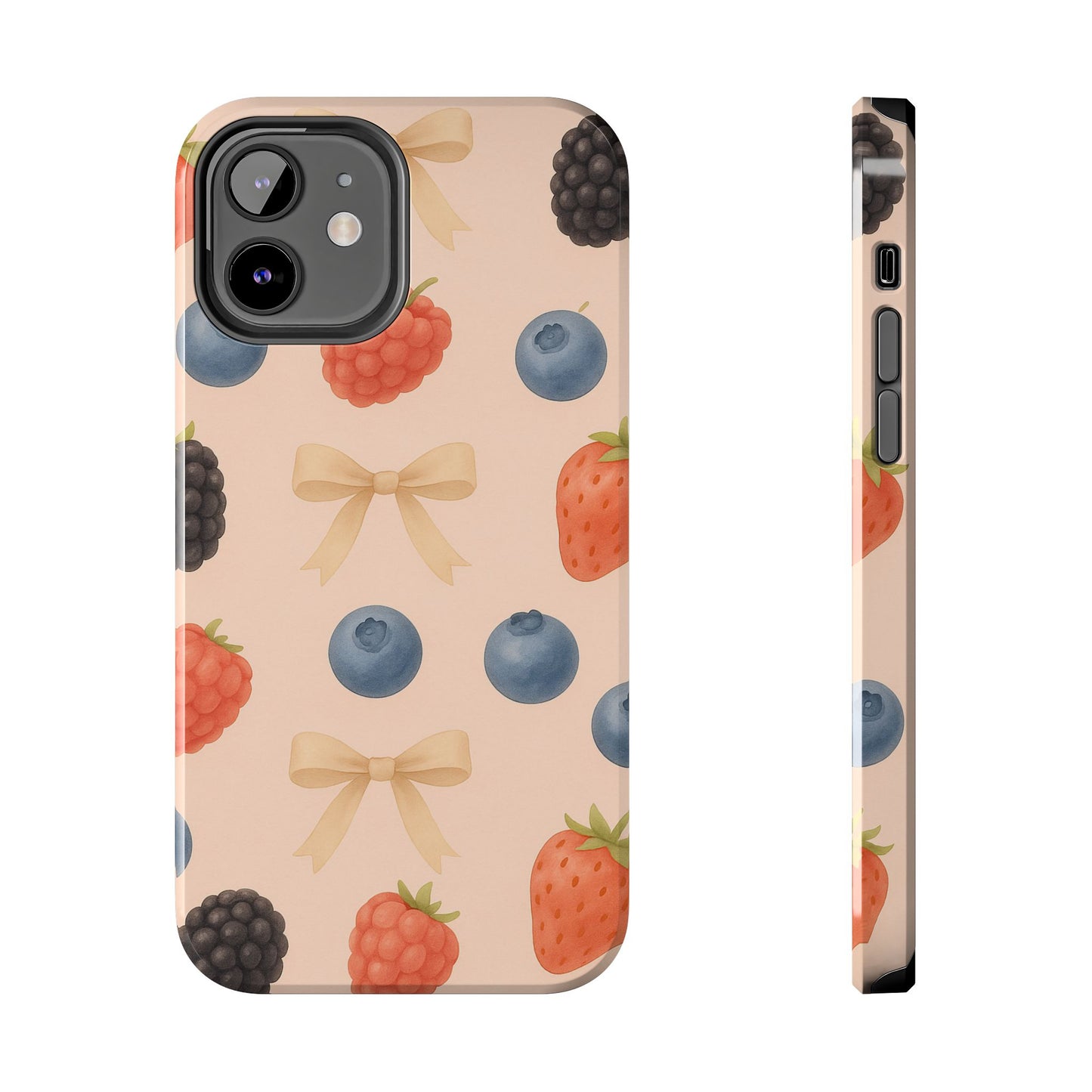 Tough Phone Cover - Berry-Themed Phone Case
