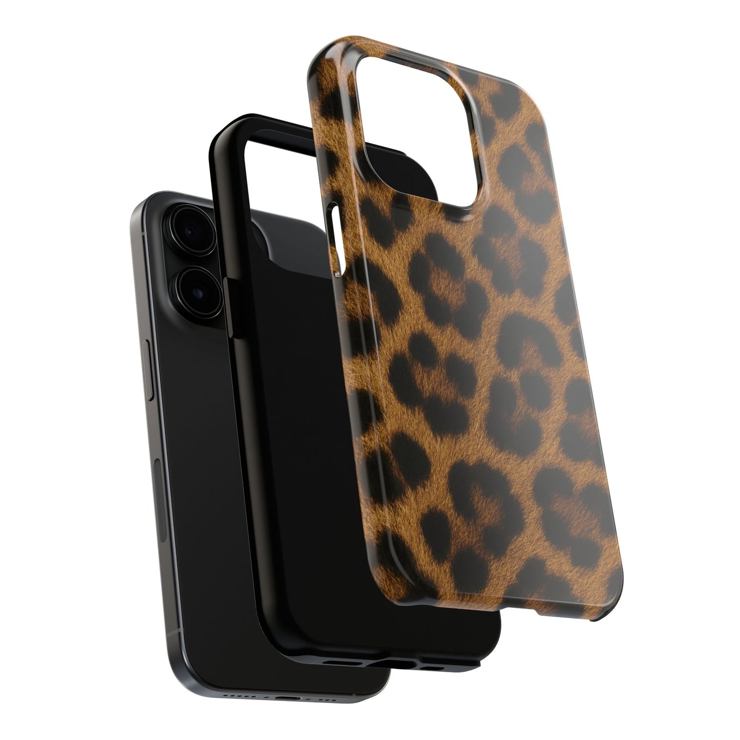 Tough Phone Case - Stylish Realistic Leopard Print