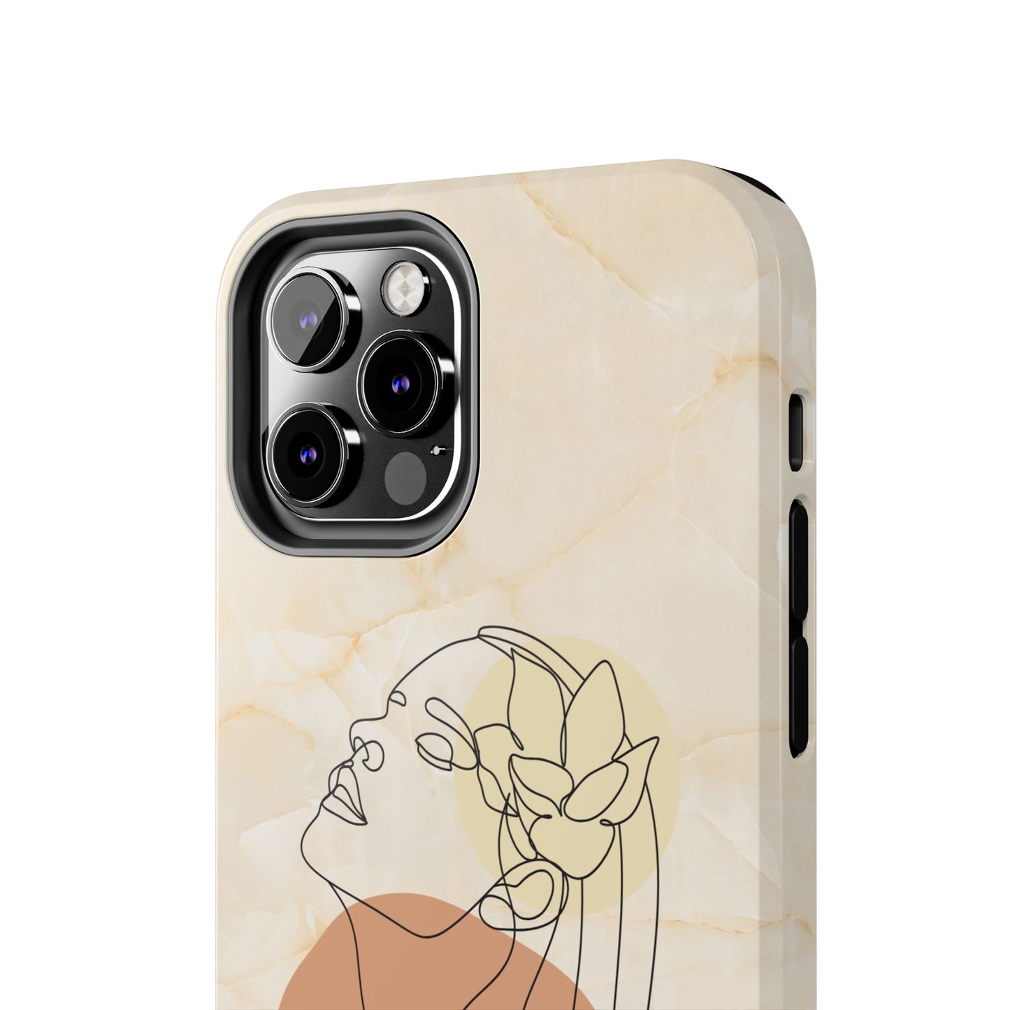 Tough Phone Case - Elegant Line Art Cover