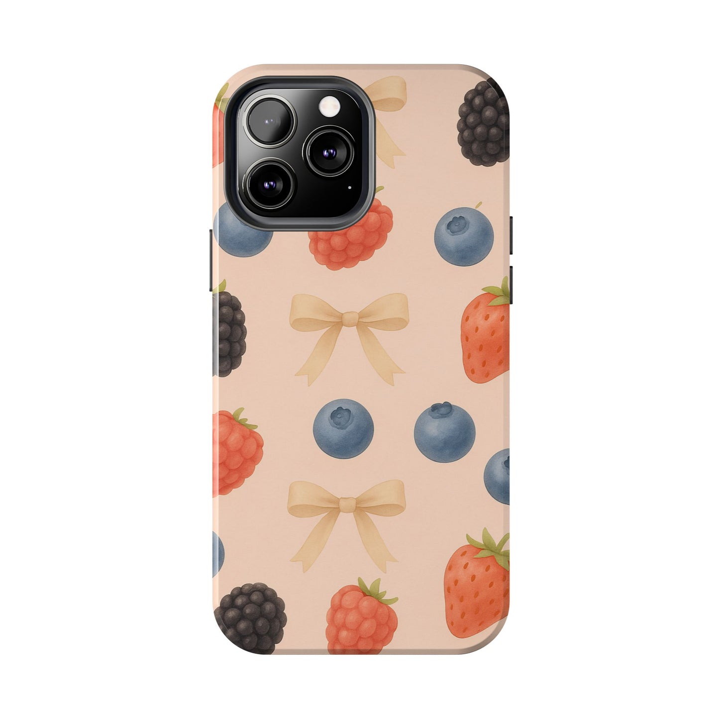 Tough Phone Cover - Berry-Themed Phone Case