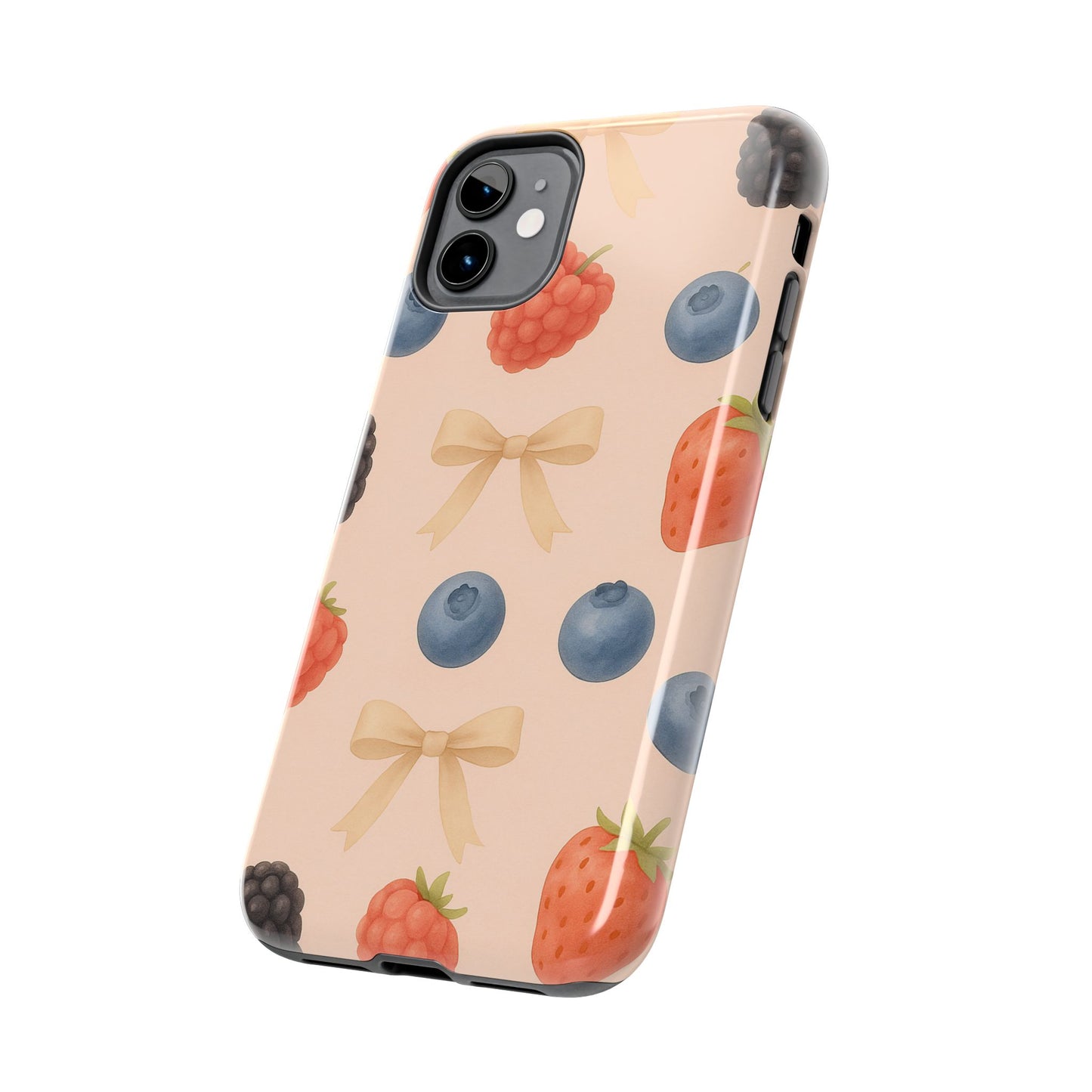 Tough Phone Cover - Berry-Themed Phone Case