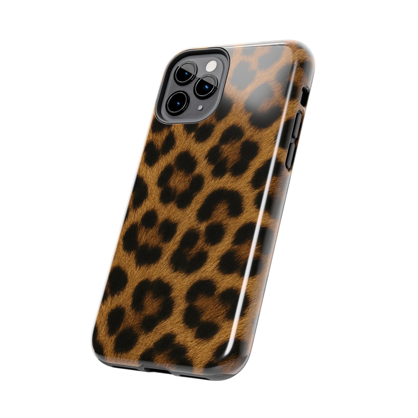 Tough Phone Case - Stylish Realistic Leopard Print