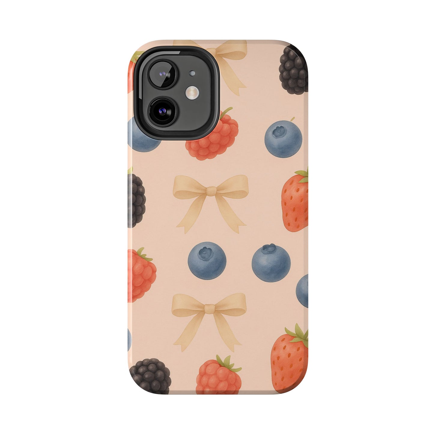 Tough Phone Cover - Berry-Themed Phone Case