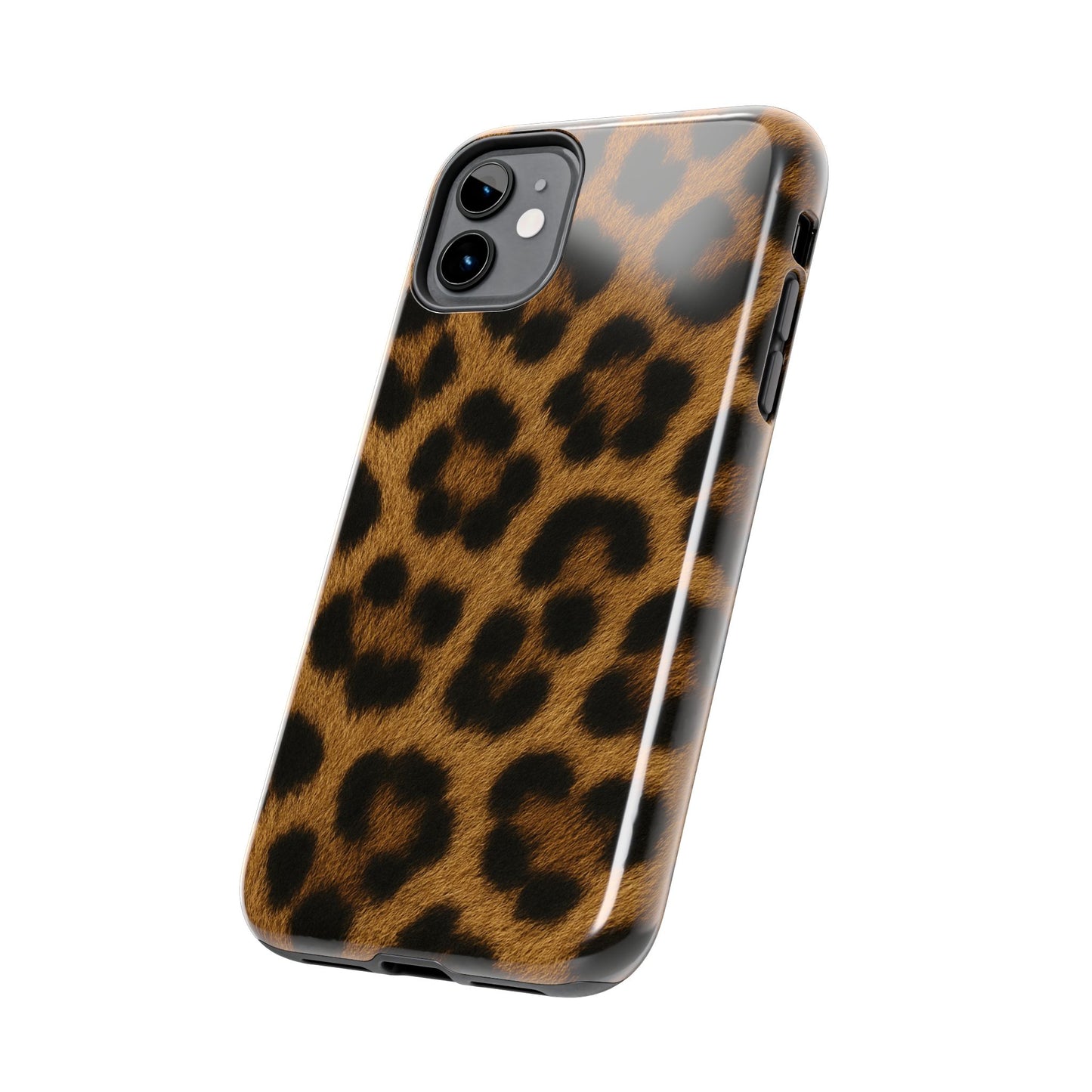 Tough Phone Case - Stylish Realistic Leopard Print