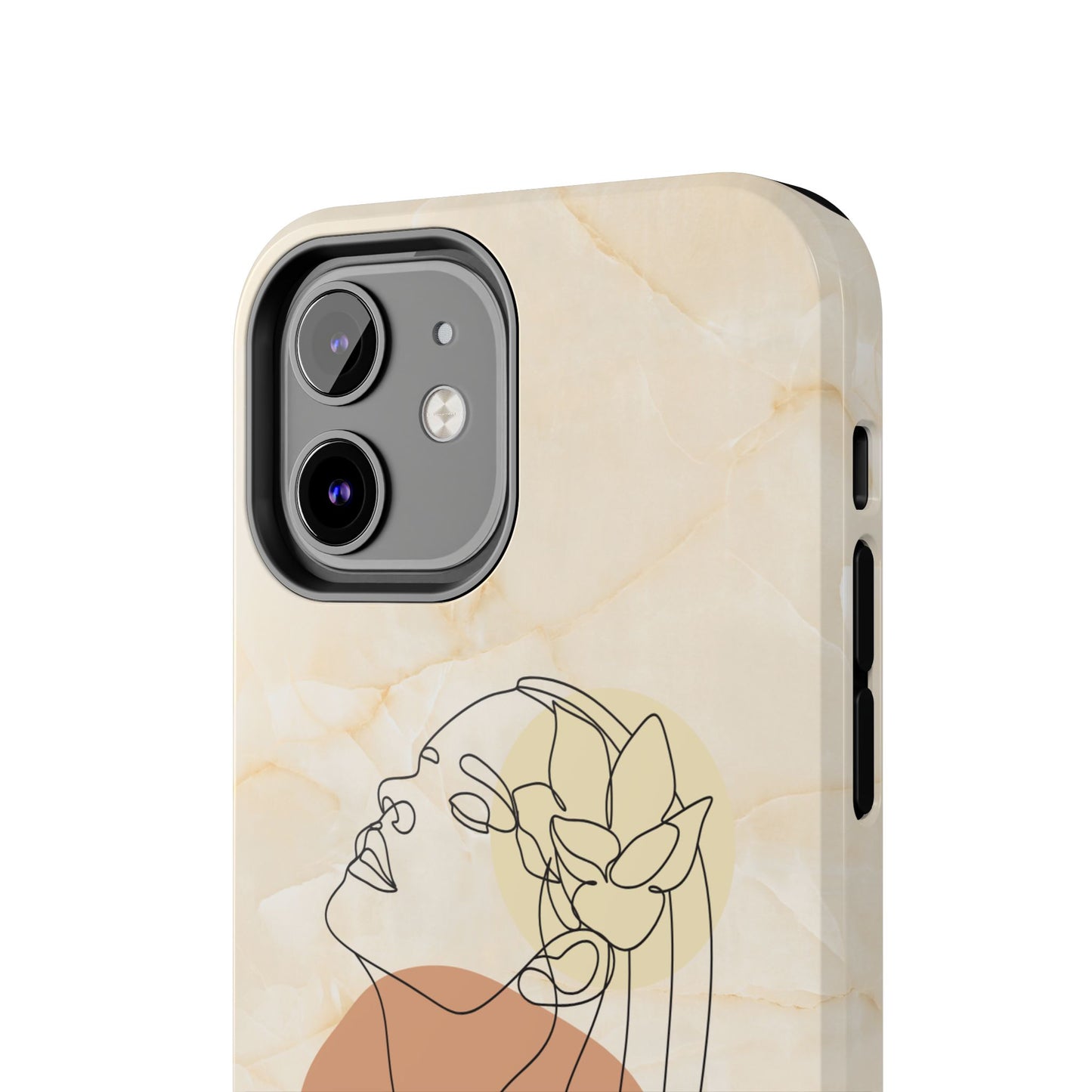 Tough Phone Case - Elegant Line Art Cover