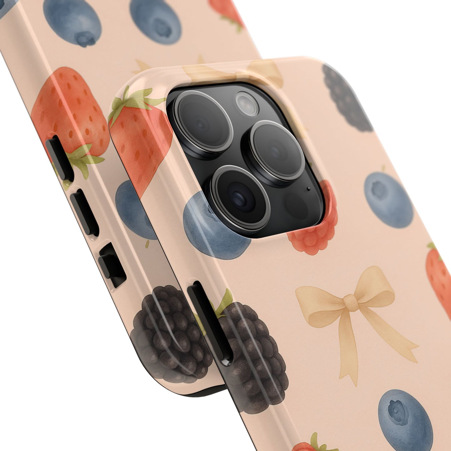 Tough Phone Cover - Berry-Themed Phone Case