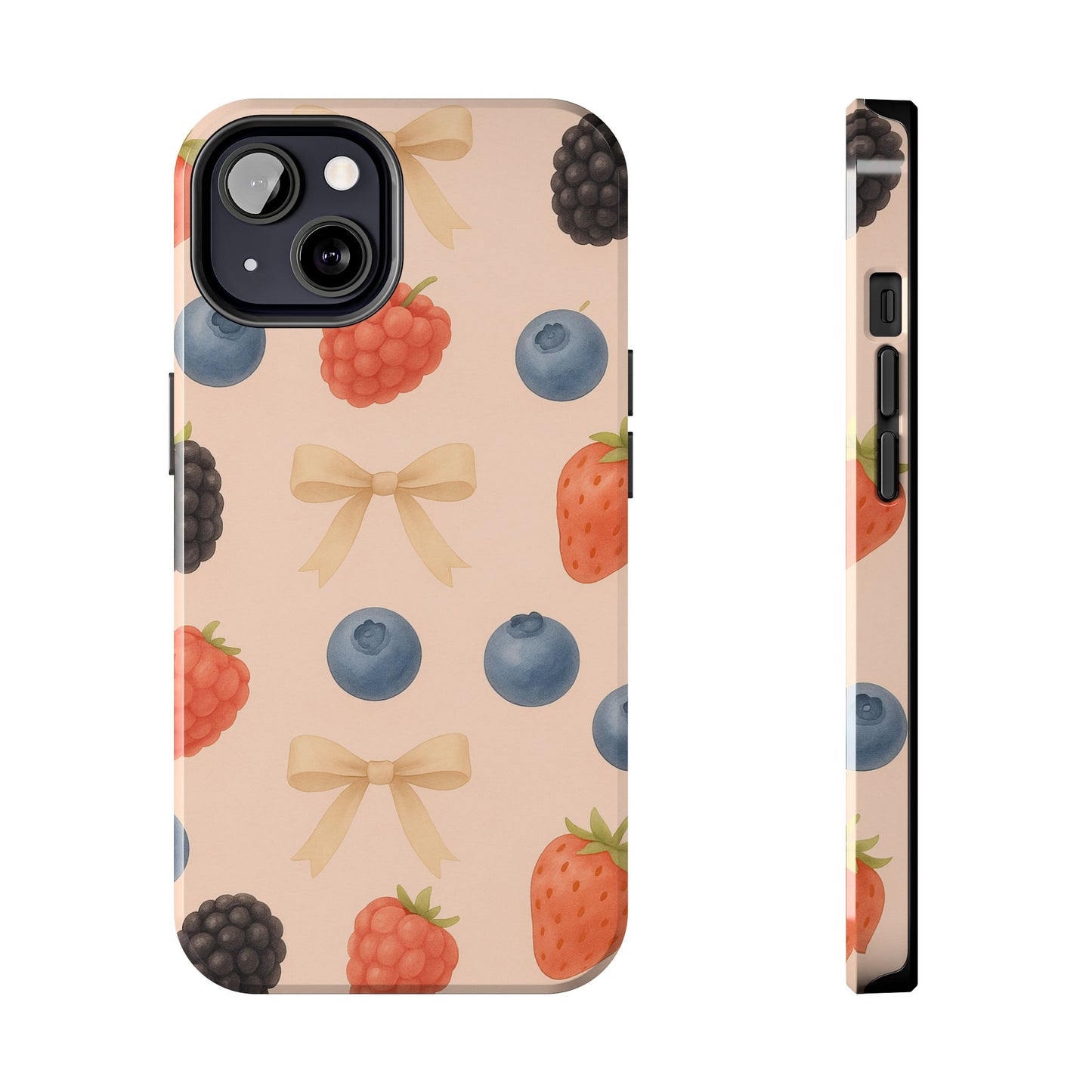 Tough Phone Cover - Berry-Themed Phone Case