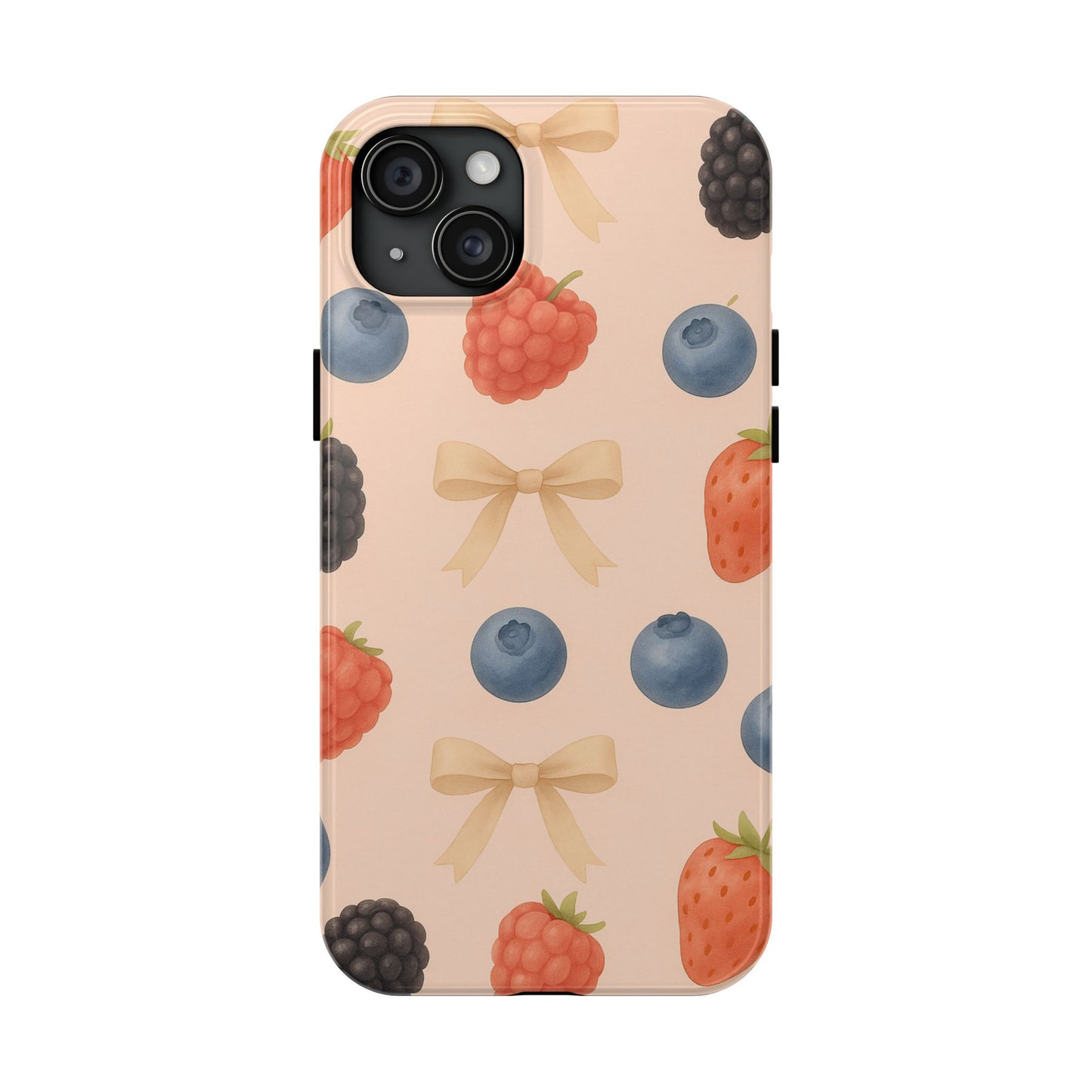 Tough Phone Cover - Berry-Themed Phone Case