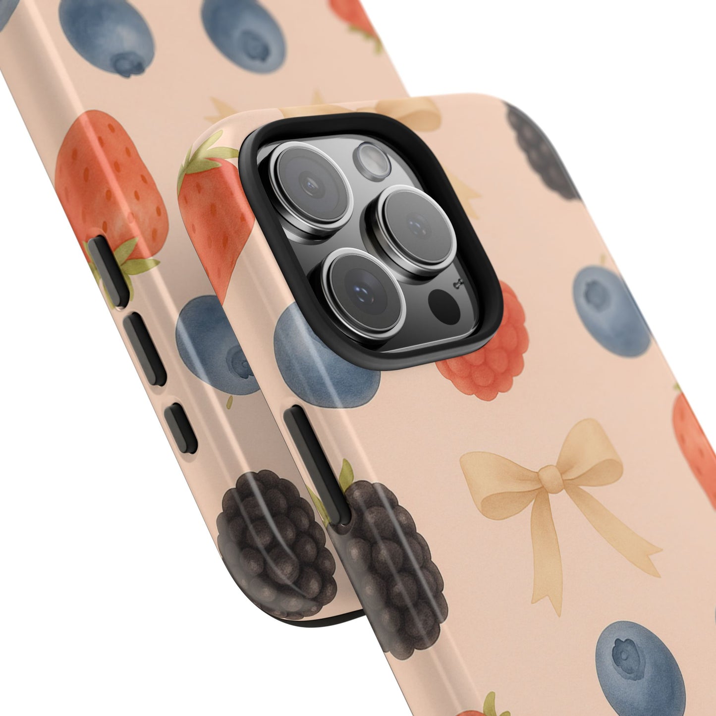 Tough Phone Cover - Berry-Themed Phone Case