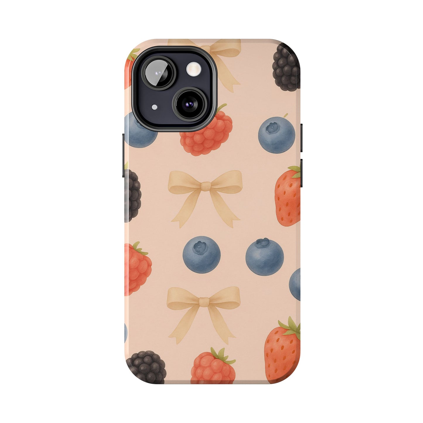 Tough Phone Cover - Berry-Themed Phone Case