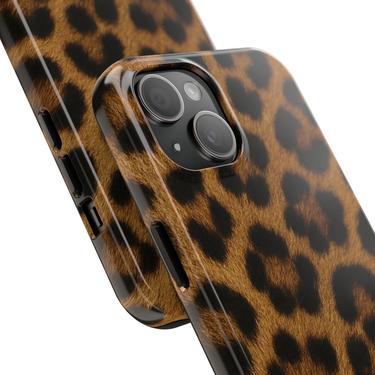 Tough Phone Case - Stylish Realistic Leopard Print