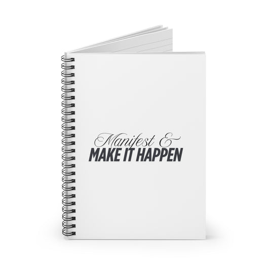 Inspirational Journal - Manifesting Book and Motivational Self Care Notebook
