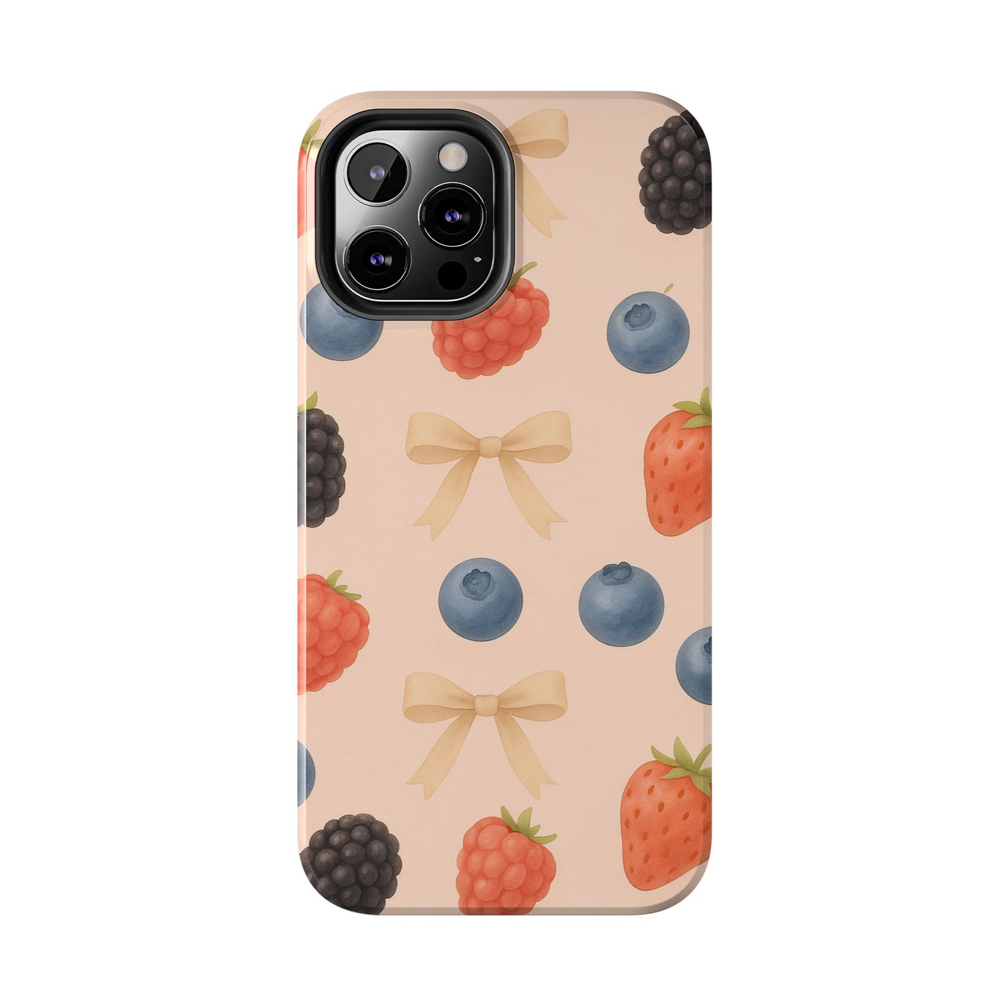 Tough Phone Cover - Berry-Themed Phone Case