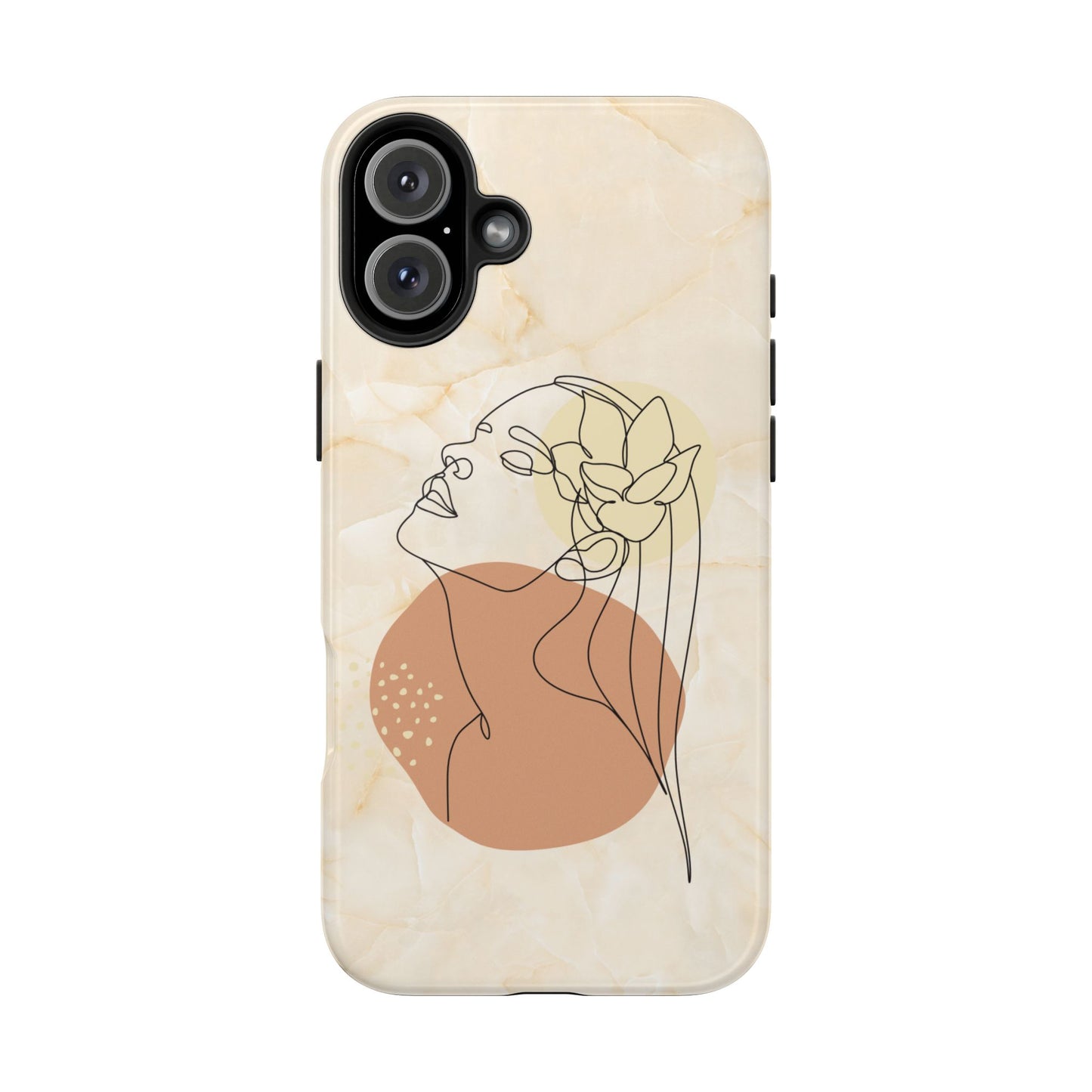 Tough Phone Case - Elegant Line Art Cover