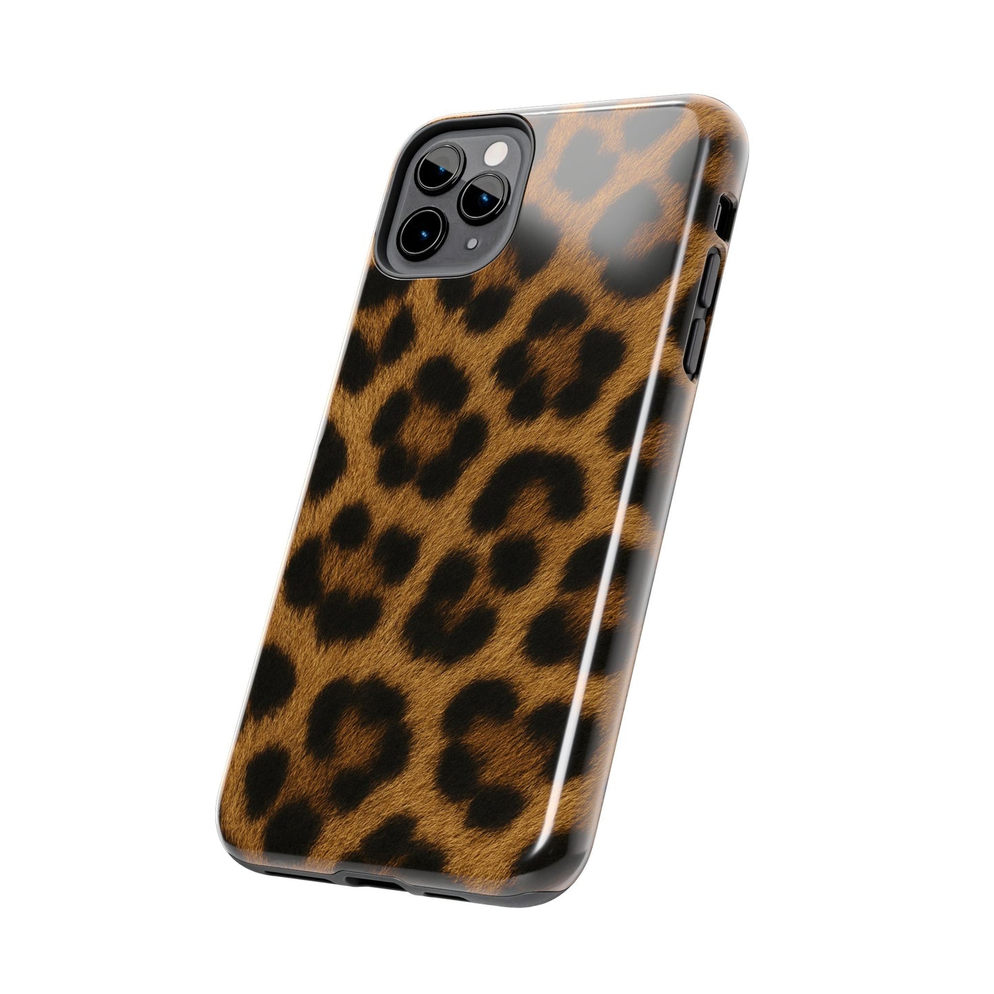 Tough Phone Case - Stylish Realistic Leopard Print