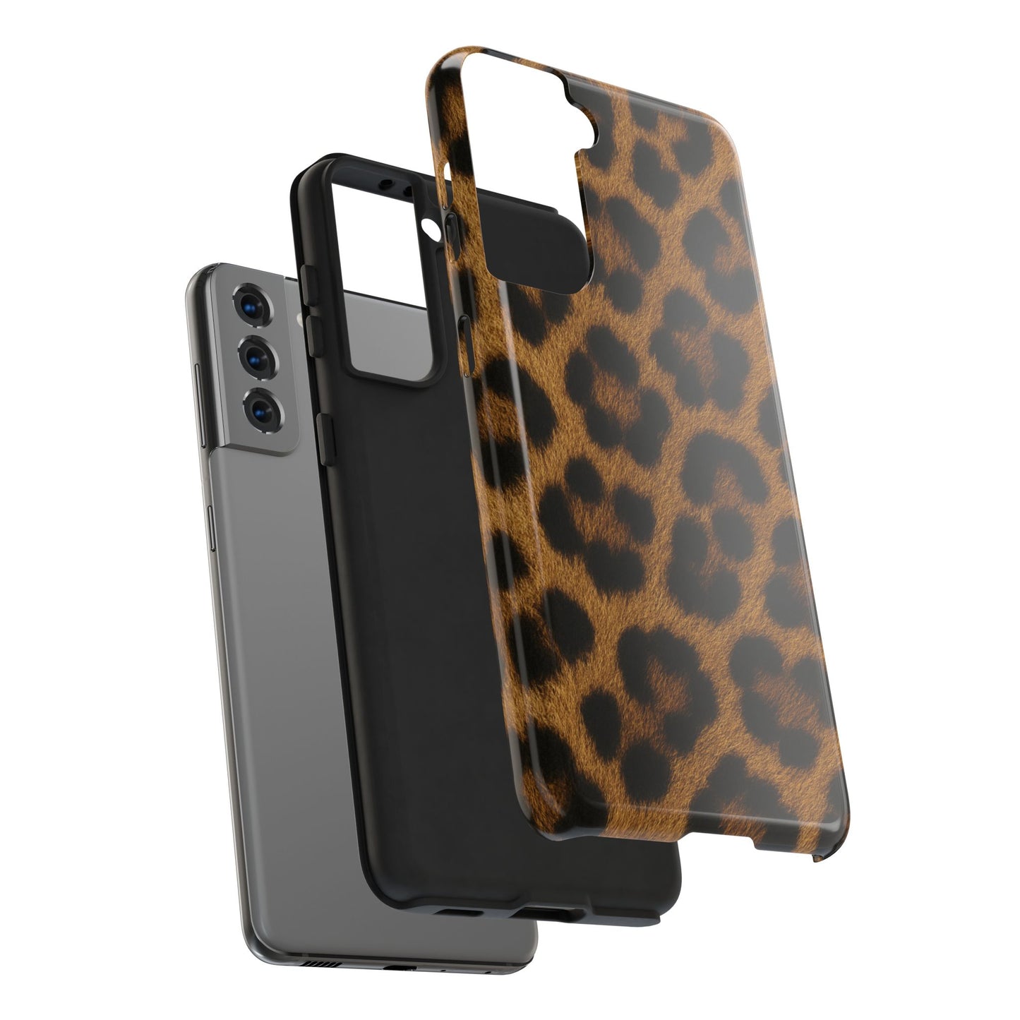 Tough Phone Case - Stylish Realistic Leopard Print