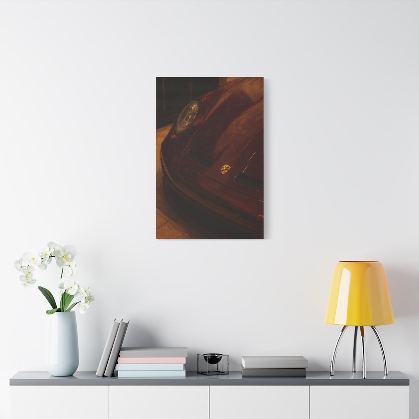 Canvas wall art — Vintage Sports Car