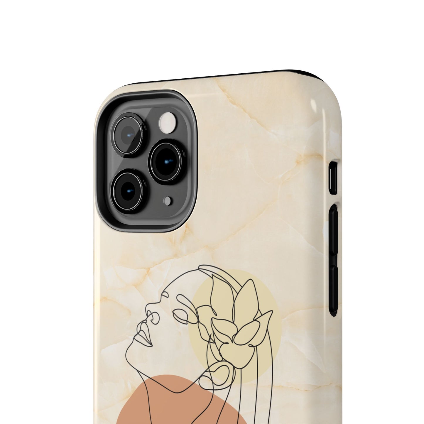 Tough Phone Case - Elegant Line Art Cover