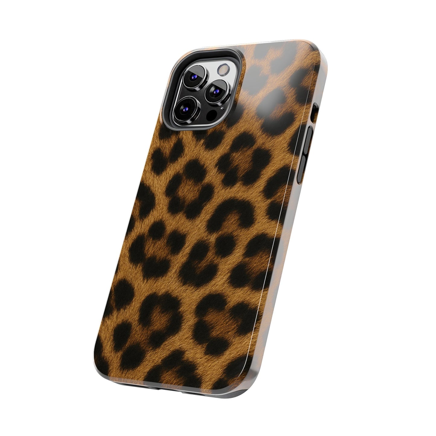 Tough Phone Case - Stylish Realistic Leopard Print