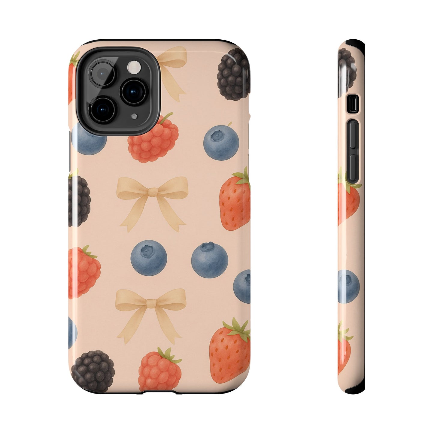Tough Phone Cover - Berry-Themed Phone Case