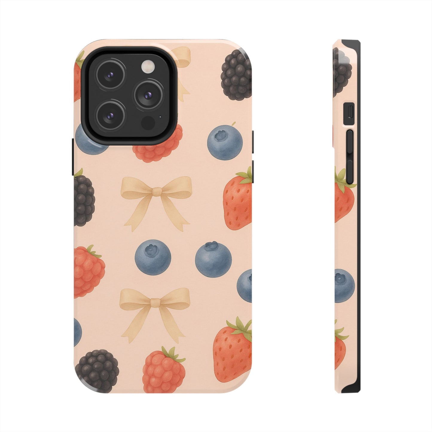 Tough Phone Cover - Berry-Themed Phone Case