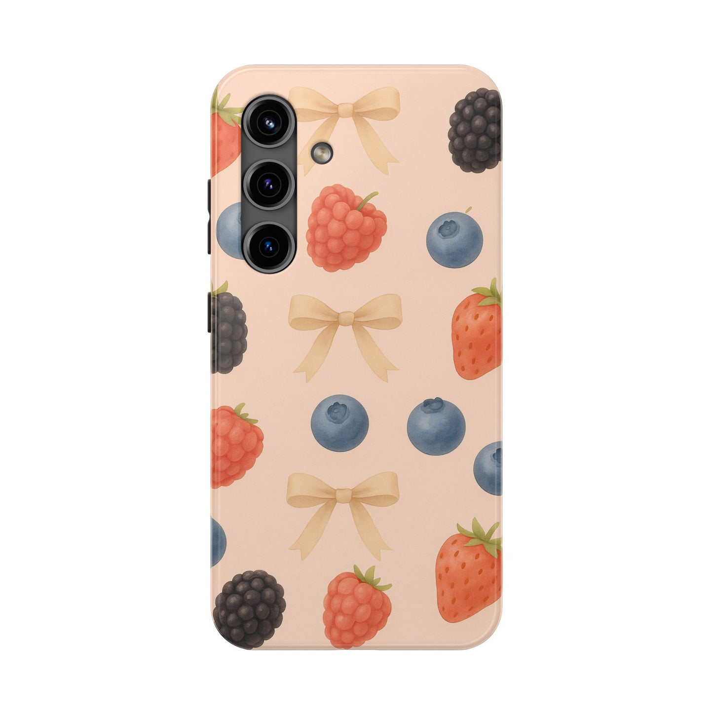 Tough Phone Cover - Berry-Themed Phone Case