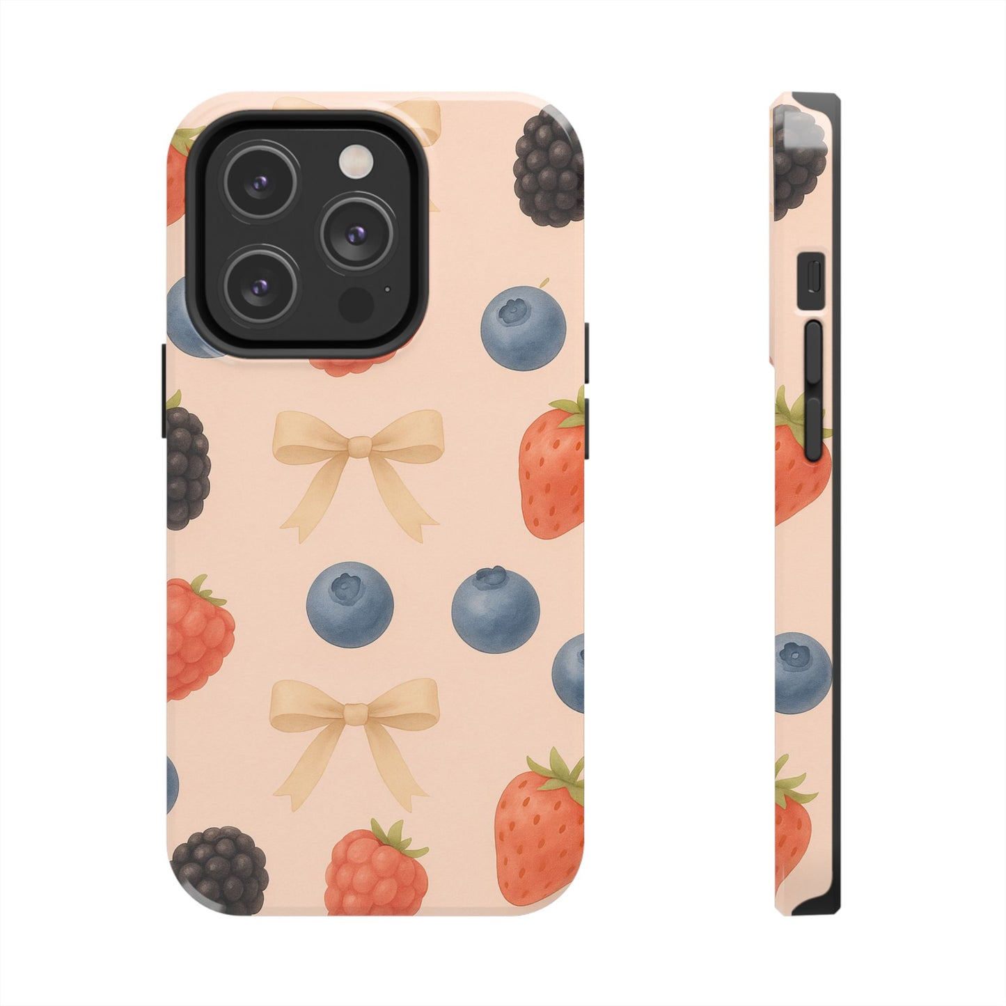 Tough Phone Cover - Berry-Themed Phone Case