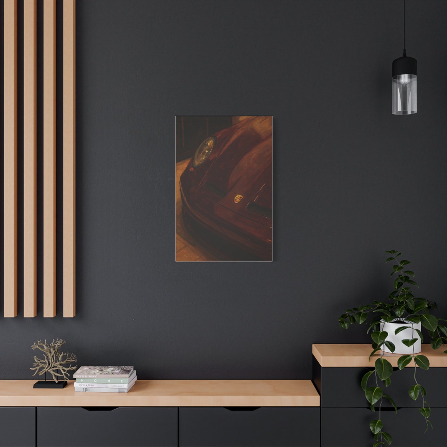 Canvas wall art — Vintage Sports Car