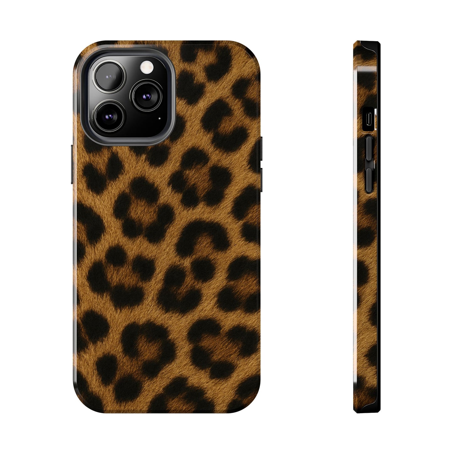 Tough Phone Case - Stylish Realistic Leopard Print