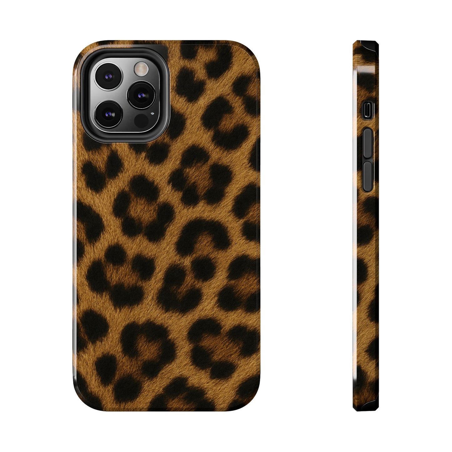 Tough Phone Case - Stylish Realistic Leopard Print