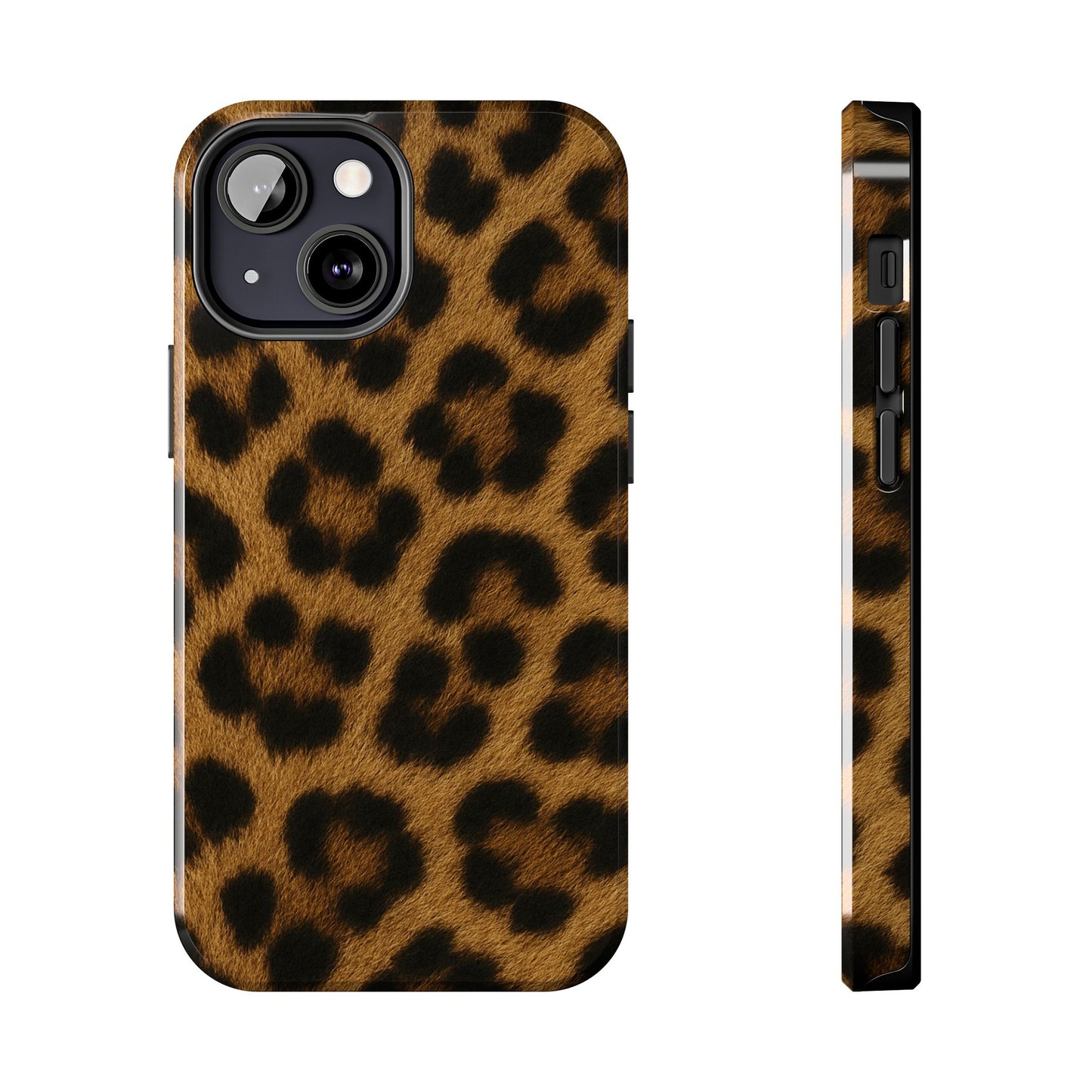 Tough Phone Case - Stylish Realistic Leopard Print