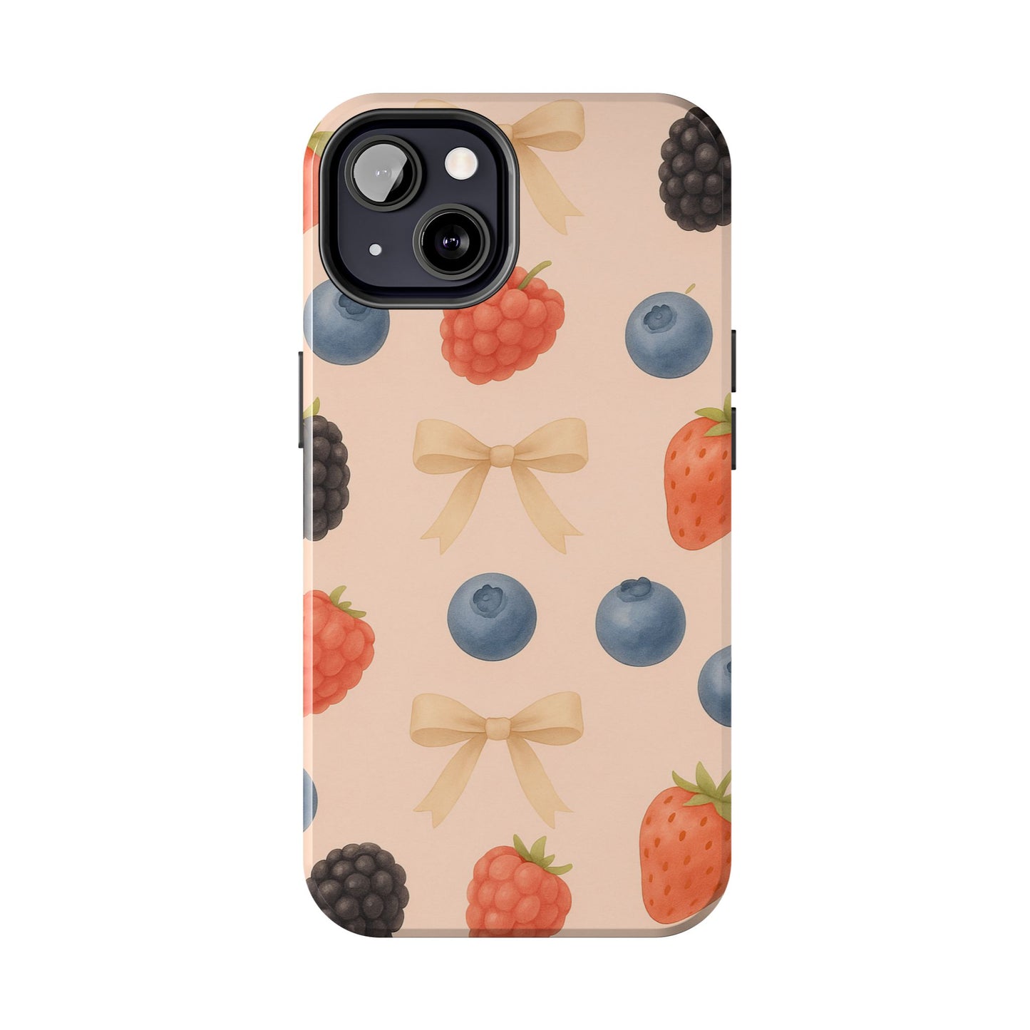 Tough Phone Cover - Berry-Themed Phone Case