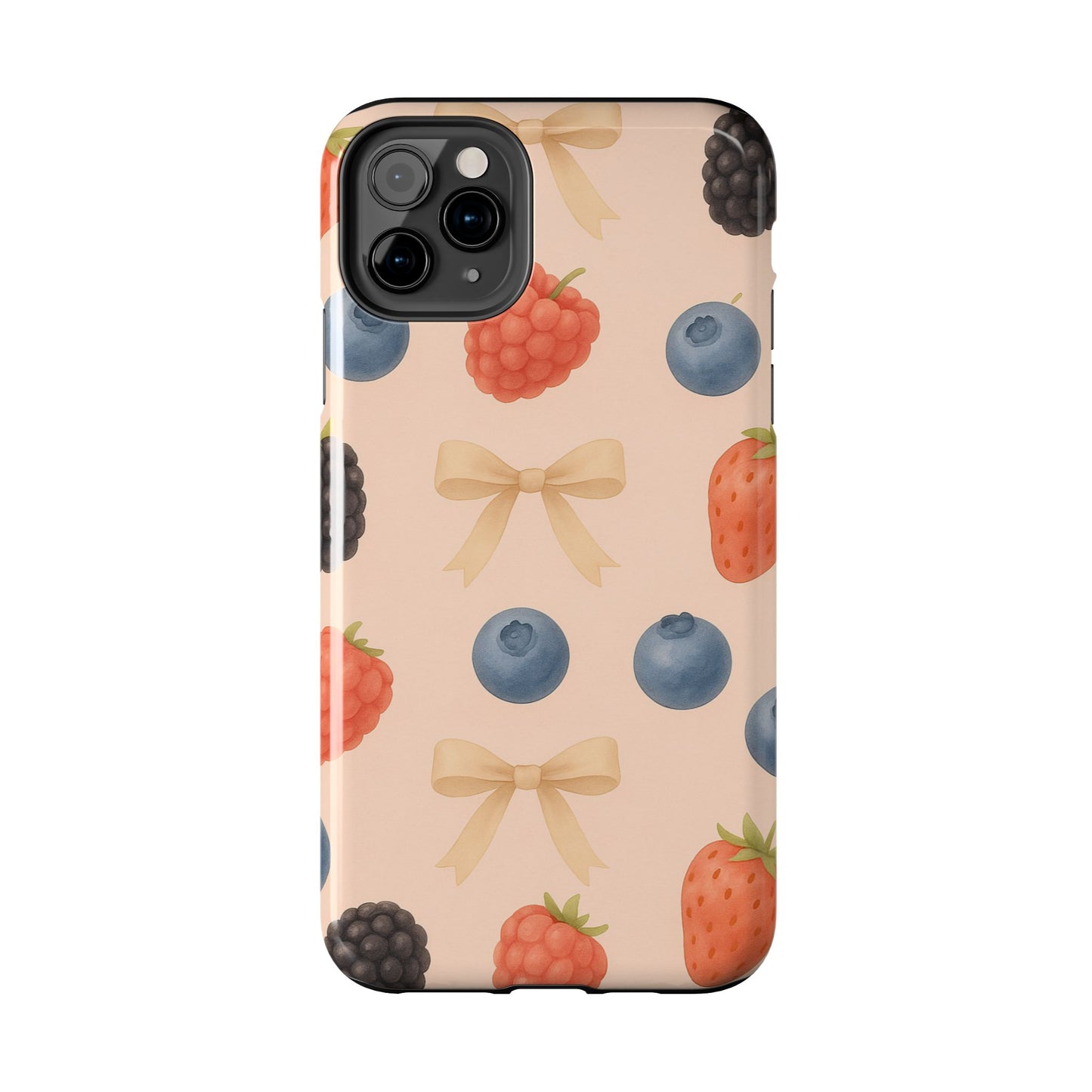 Tough Phone Cover - Berry-Themed Phone Case