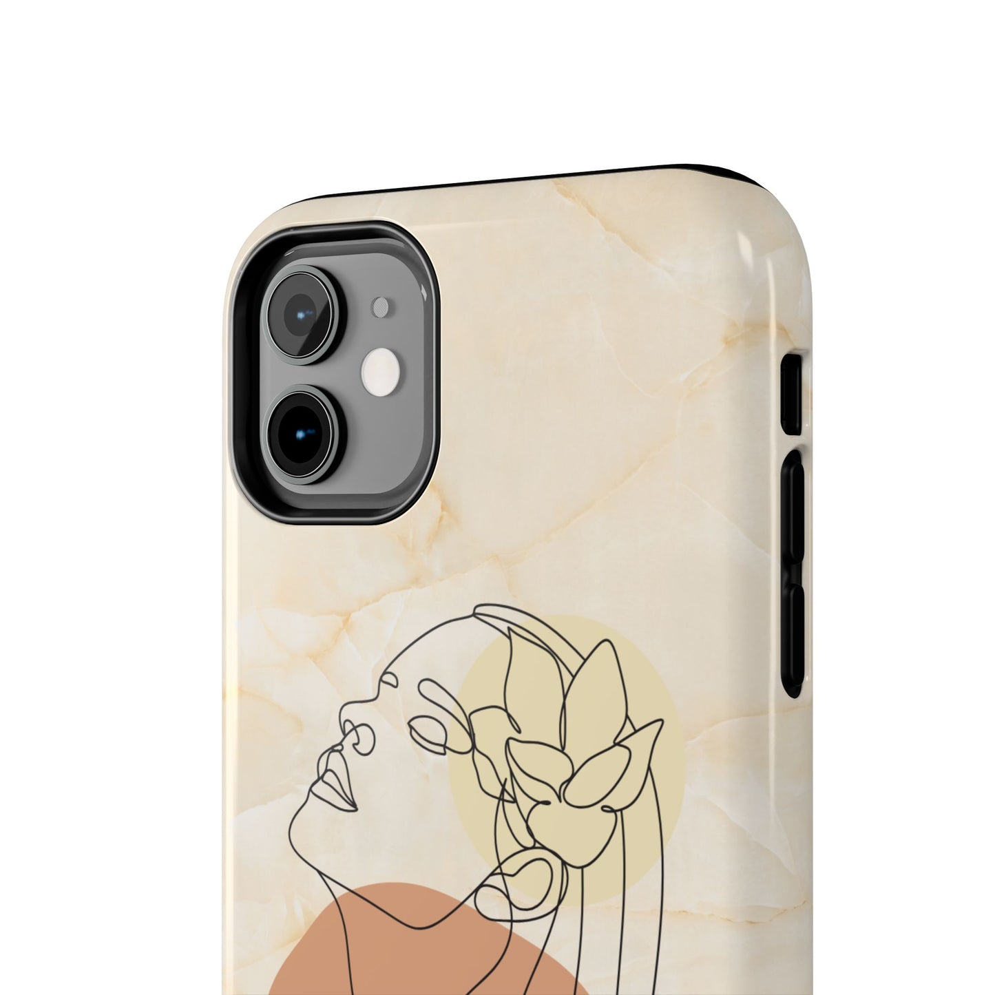 Tough Phone Case - Elegant Line Art Cover