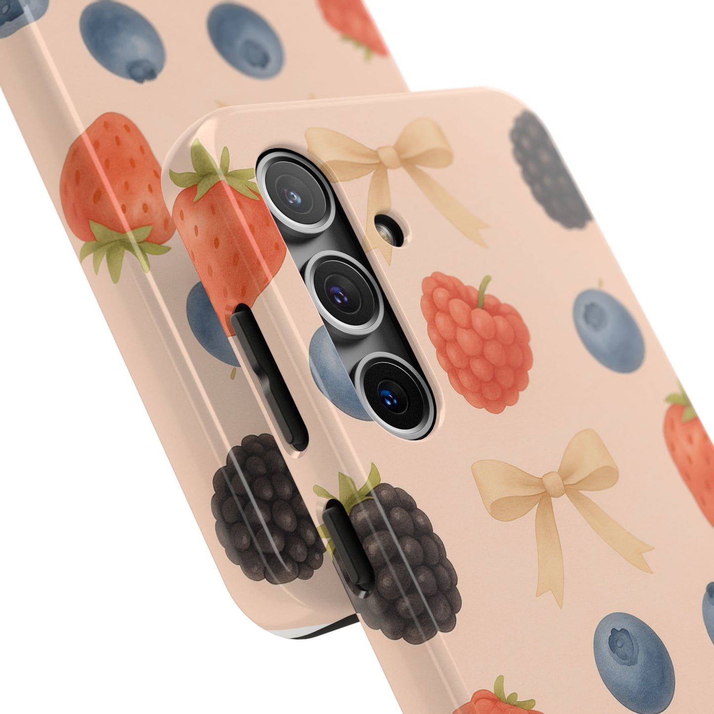 Tough Phone Cover - Berry-Themed Phone Case