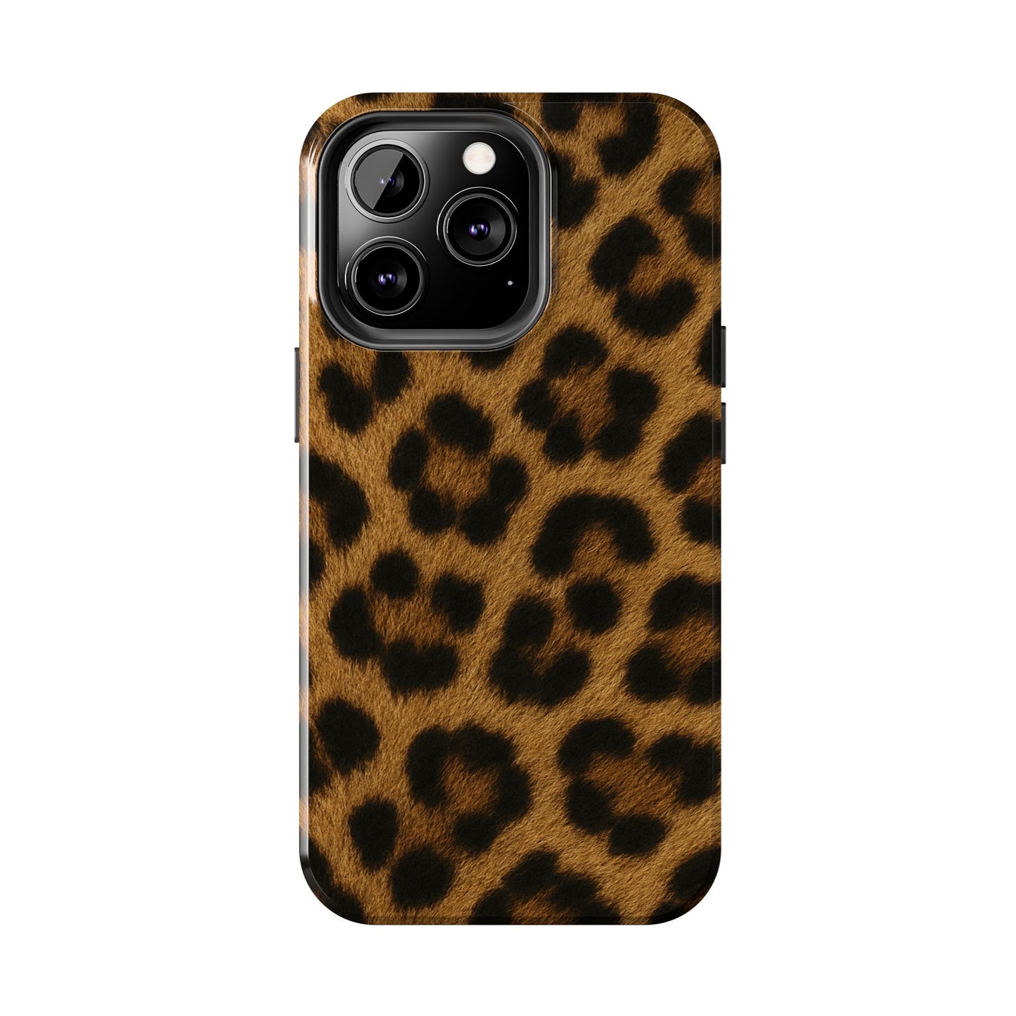 Tough Phone Case - Stylish Realistic Leopard Print