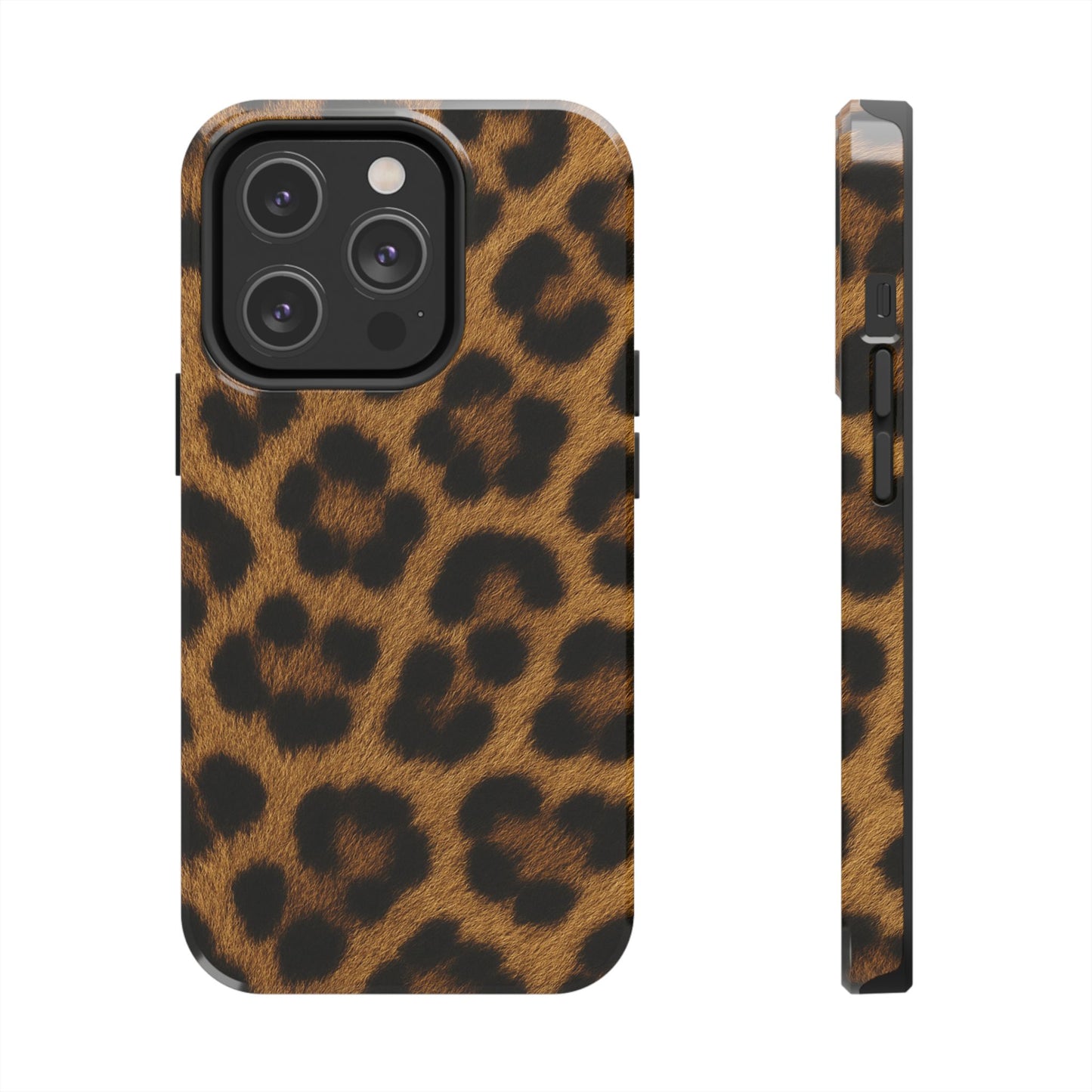 Tough Phone Case - Stylish Realistic Leopard Print