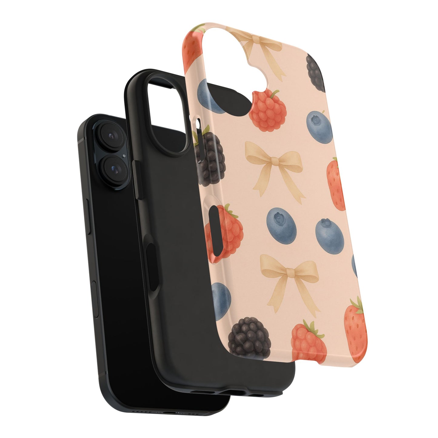 Tough Phone Cover - Berry-Themed Phone Case