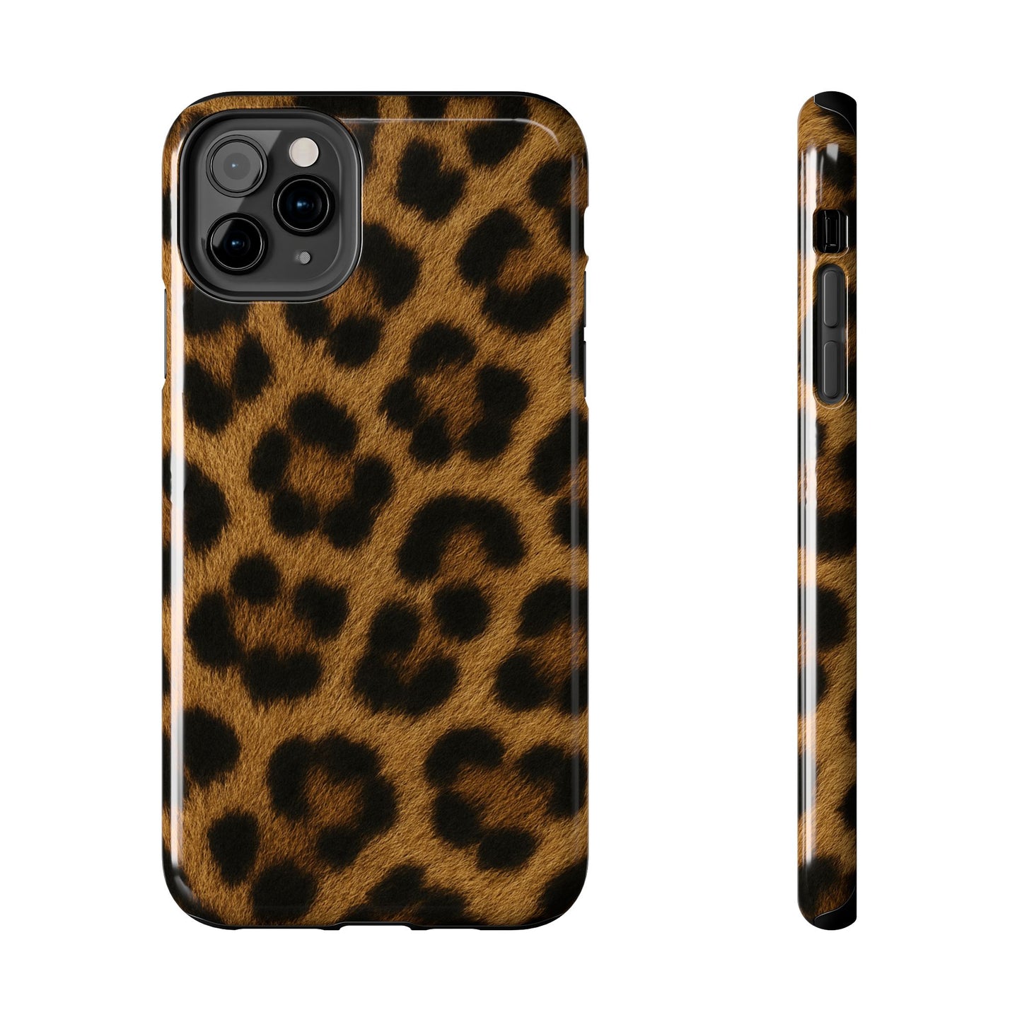 Tough Phone Case - Stylish Realistic Leopard Print
