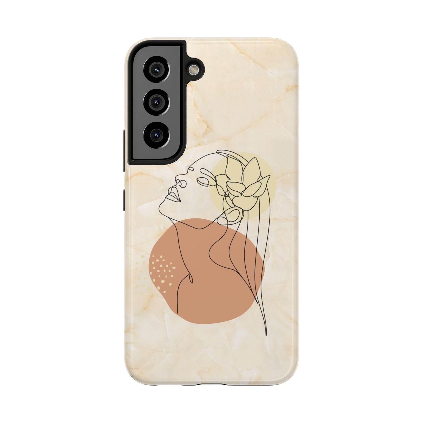Tough Phone Case - Elegant Line Art Cover