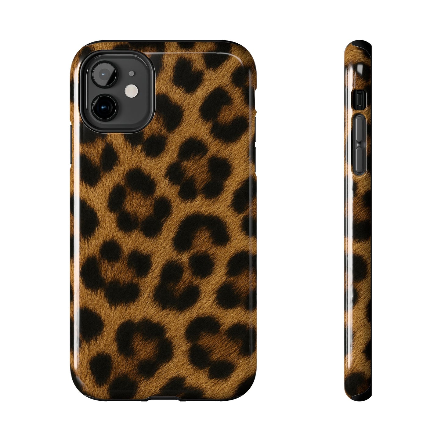 Tough Phone Case - Stylish Realistic Leopard Print