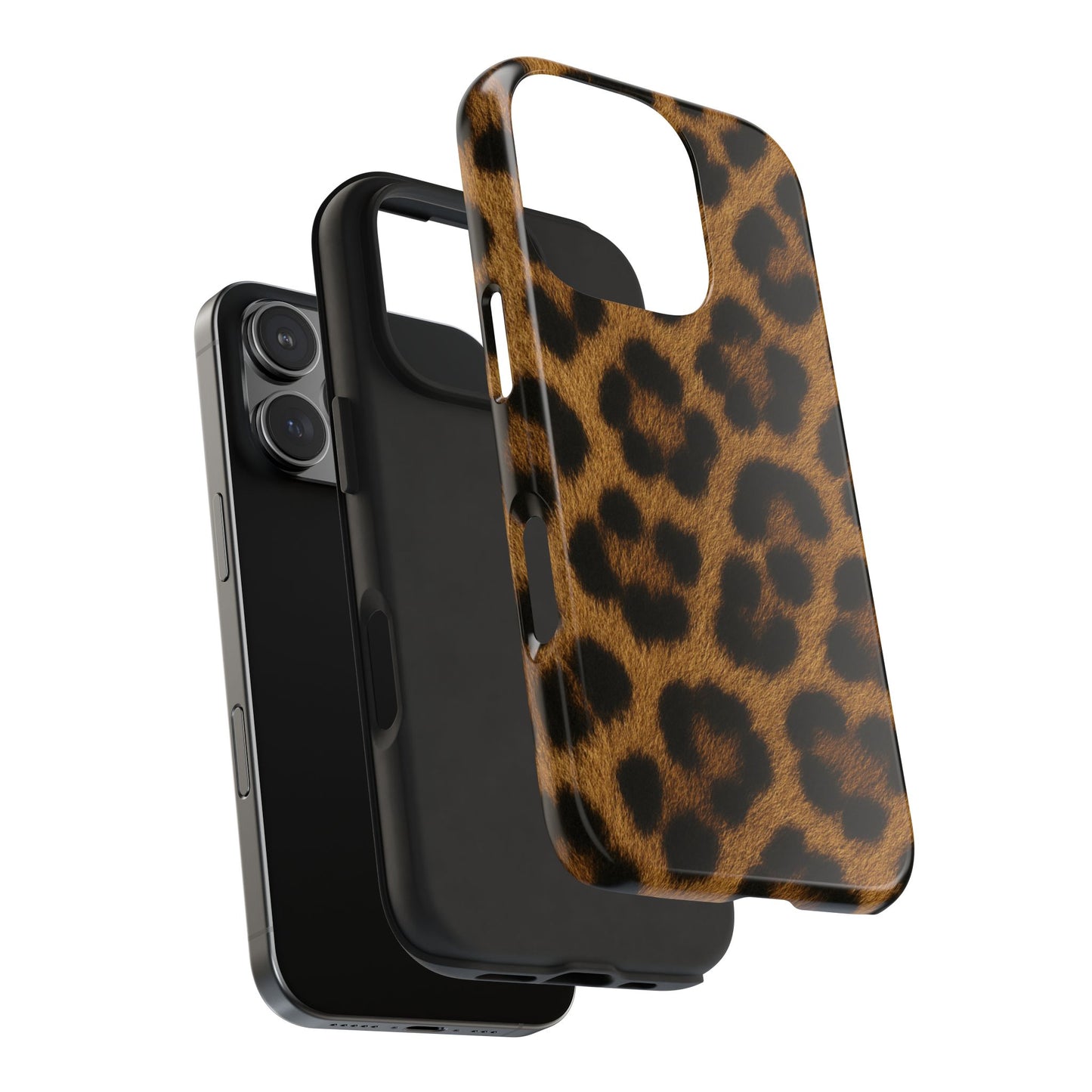 Tough Phone Case - Stylish Realistic Leopard Print