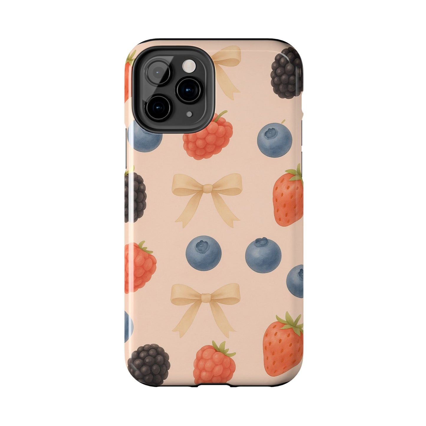 Tough Phone Cover - Berry-Themed Phone Case