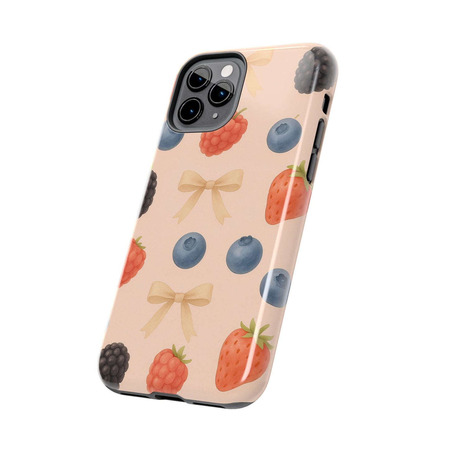 Tough Phone Cover - Berry-Themed Phone Case