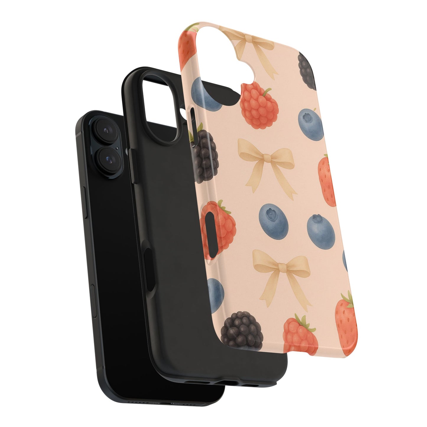 Tough Phone Cover - Berry-Themed Phone Case